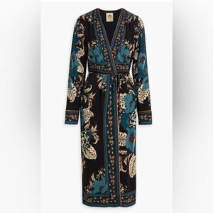 FARM Rio Vibrant Floral Wrap dress